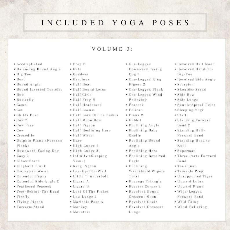 Yoga Pose Stick Figures Bundle | Yoga Teacher Class Plans | Yoga Sequence Planner | 375+ Yoga Poses | Yoga Flow Planner | Yoga Poses PNG JPG + 5 Ebooks