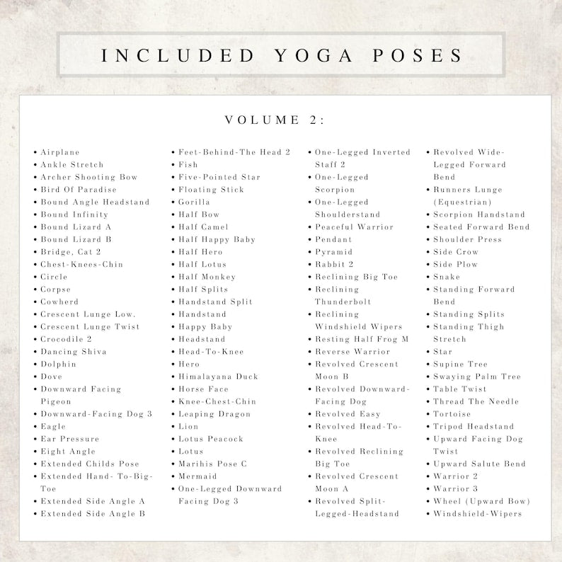 Yoga Pose Stick Figures Bundle | Yoga Teacher Class Plans | Yoga Sequence Planner | 375+ Yoga Poses | Yoga Flow Planner | Yoga Poses PNG JPG + 5 Ebooks